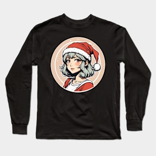 Your Silver Haired waifu is wearing a red hat Long Sleeve T-Shirt